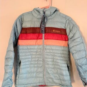 Cotopaxi Women’s Fuego down hooded Puffer Jacket - NWT